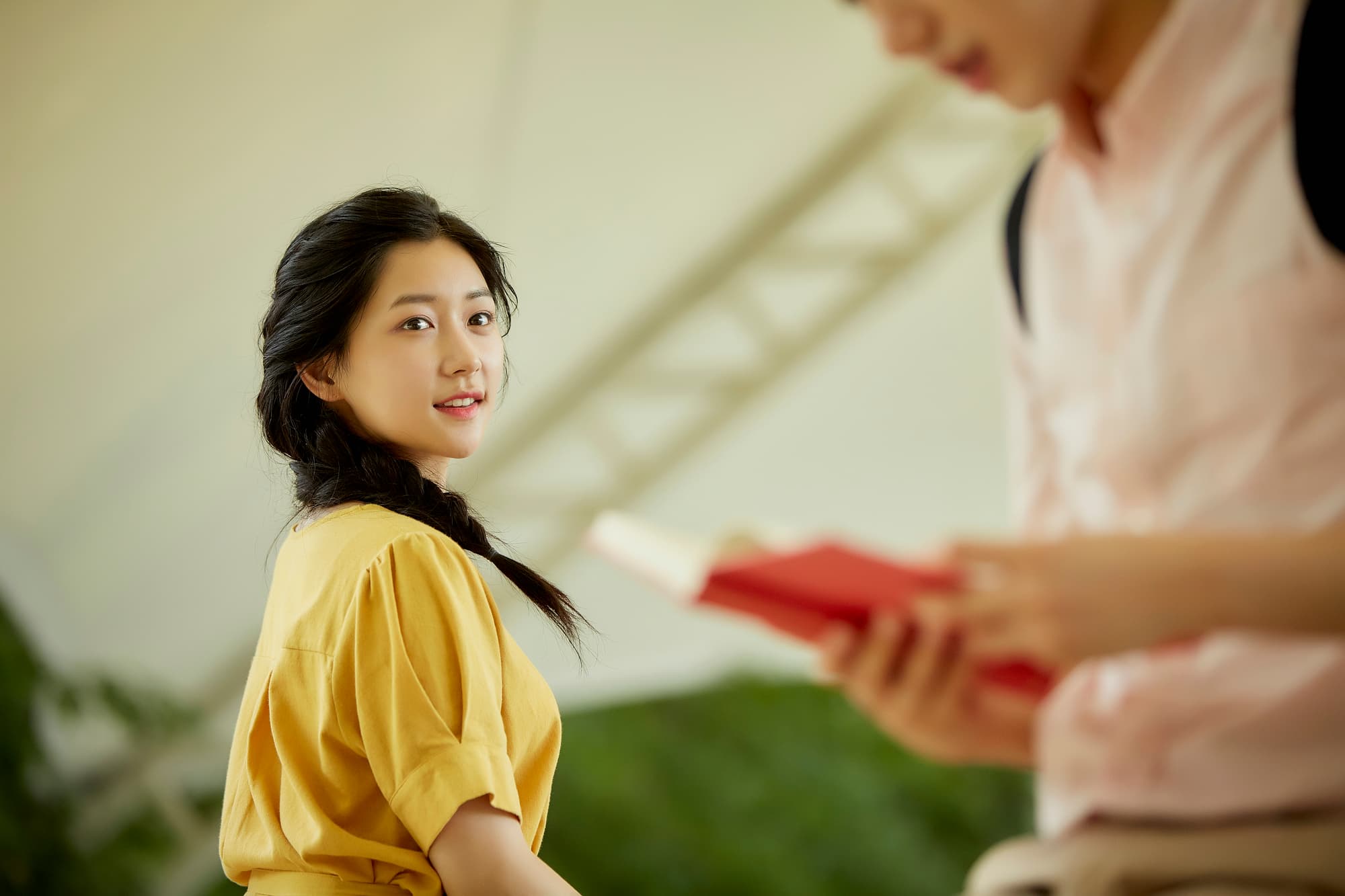 片思いする女性